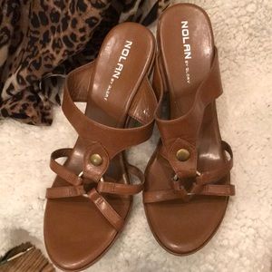 Nolan by glory leather sandals.